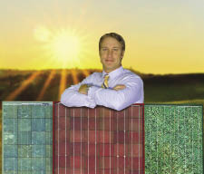 Mike Mrozek, CEO of Colored Solar