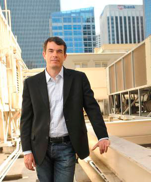 Arno Harris, CEO of Recurrent Energy, a developer of commercial-sector solar projects