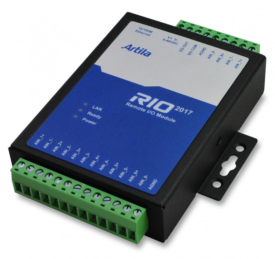 Artila releases new web-enabled remote I/O module