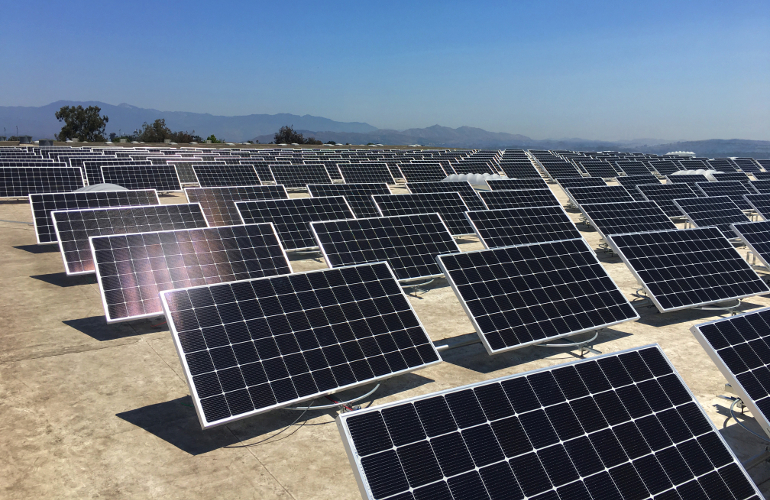 Solar Trackers Find A New Home On The Roof