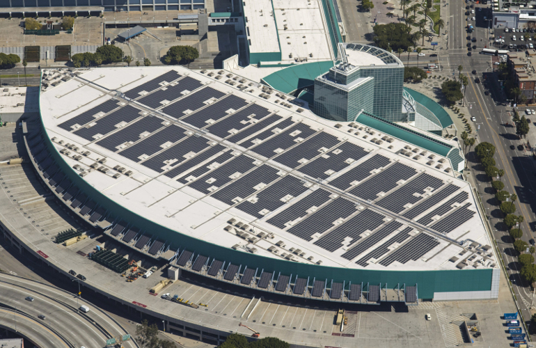 PermaCity completes 2.21MW solar system on Los Angeles Convention