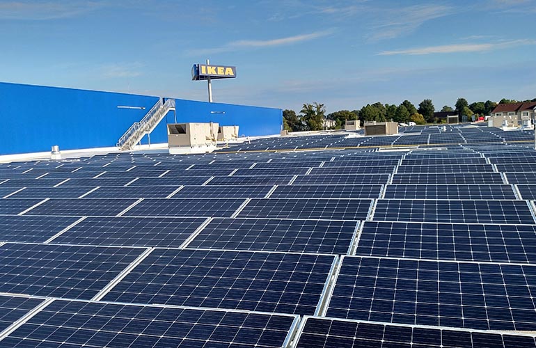 IKEA commissions 1.72-MW rooftop solar array for future  