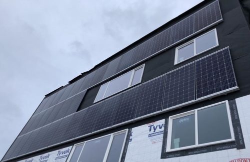 wall mounted solar in Anchorage, Alaska