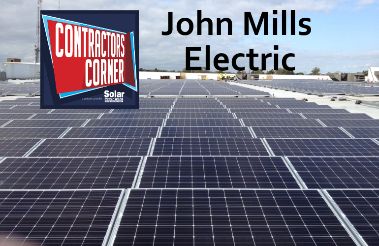 Contractor's Corner John Mills Electric brings electrician skills to