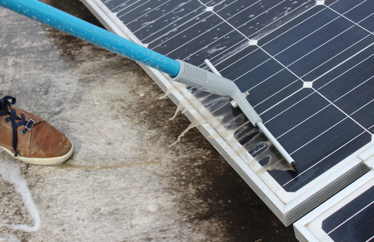 Solar Panel Cleaning in La Jolla CA