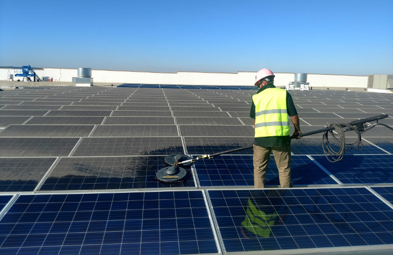 Solar Panel Cleaning Services in Leander TX