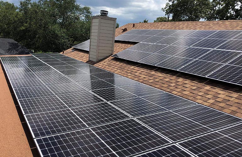 Mounting a solar system to survive a hurricane