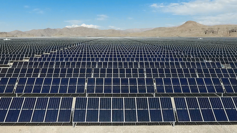 MGM unveils 100-MW solar array to power 13 Las Vegas resorts