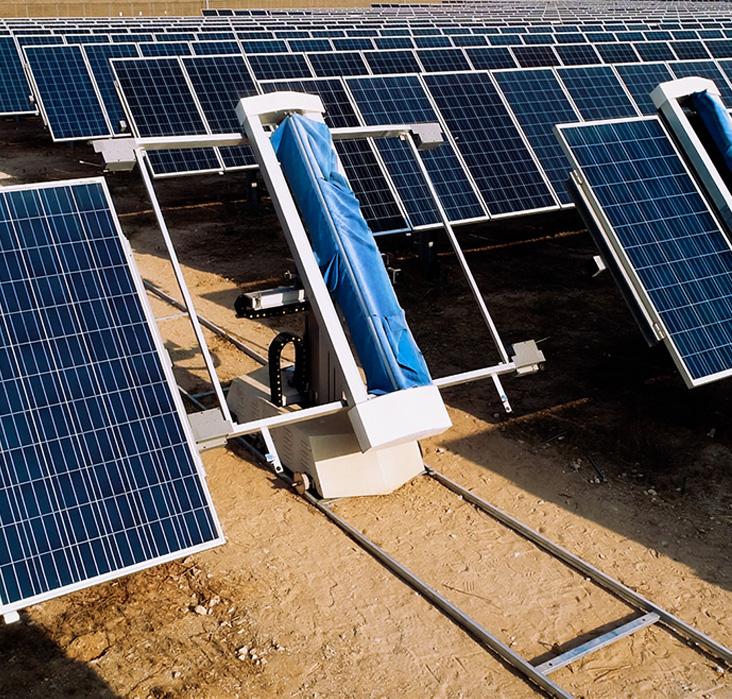 solar power cleaning device called Airtouch