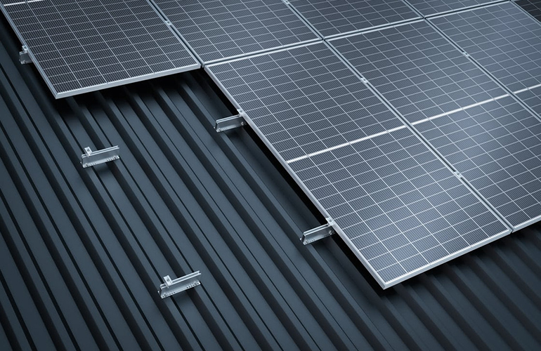 AEROCOMPACT debuts solar mounts for trapezoidal metal roofs