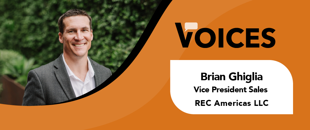 VOICES: Brian Ghiglia, Vice President Sales at REC Americas logo