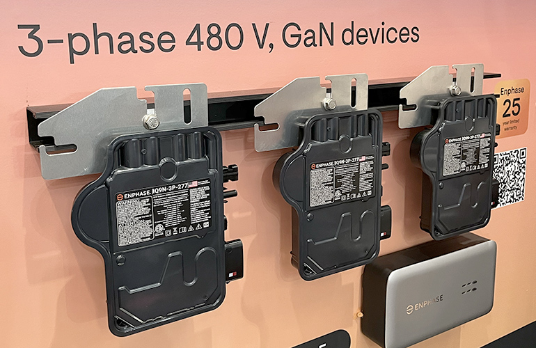 Enphase Inverse Enphase releases 480-V commercial microinverters